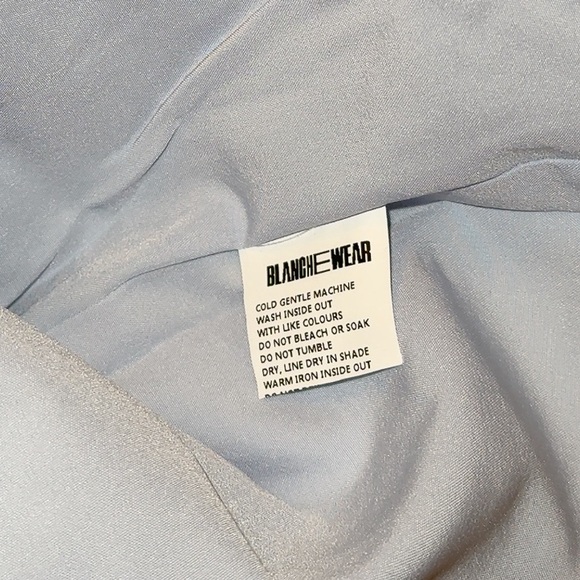 Bundle Blue Tweed Jacket and Mini Skort Skirt Fall Outfit Set Size 4 Medium - Picture 9 of 11